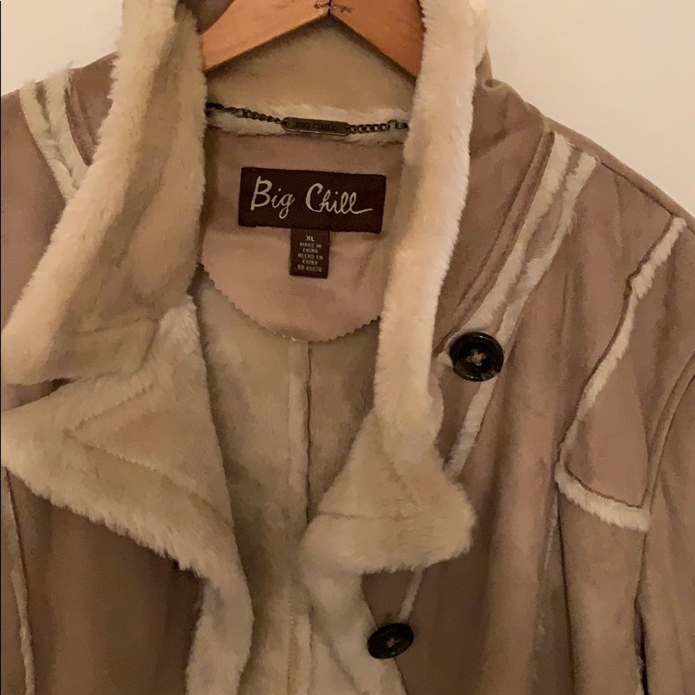 Women’s faux sheepskin coat